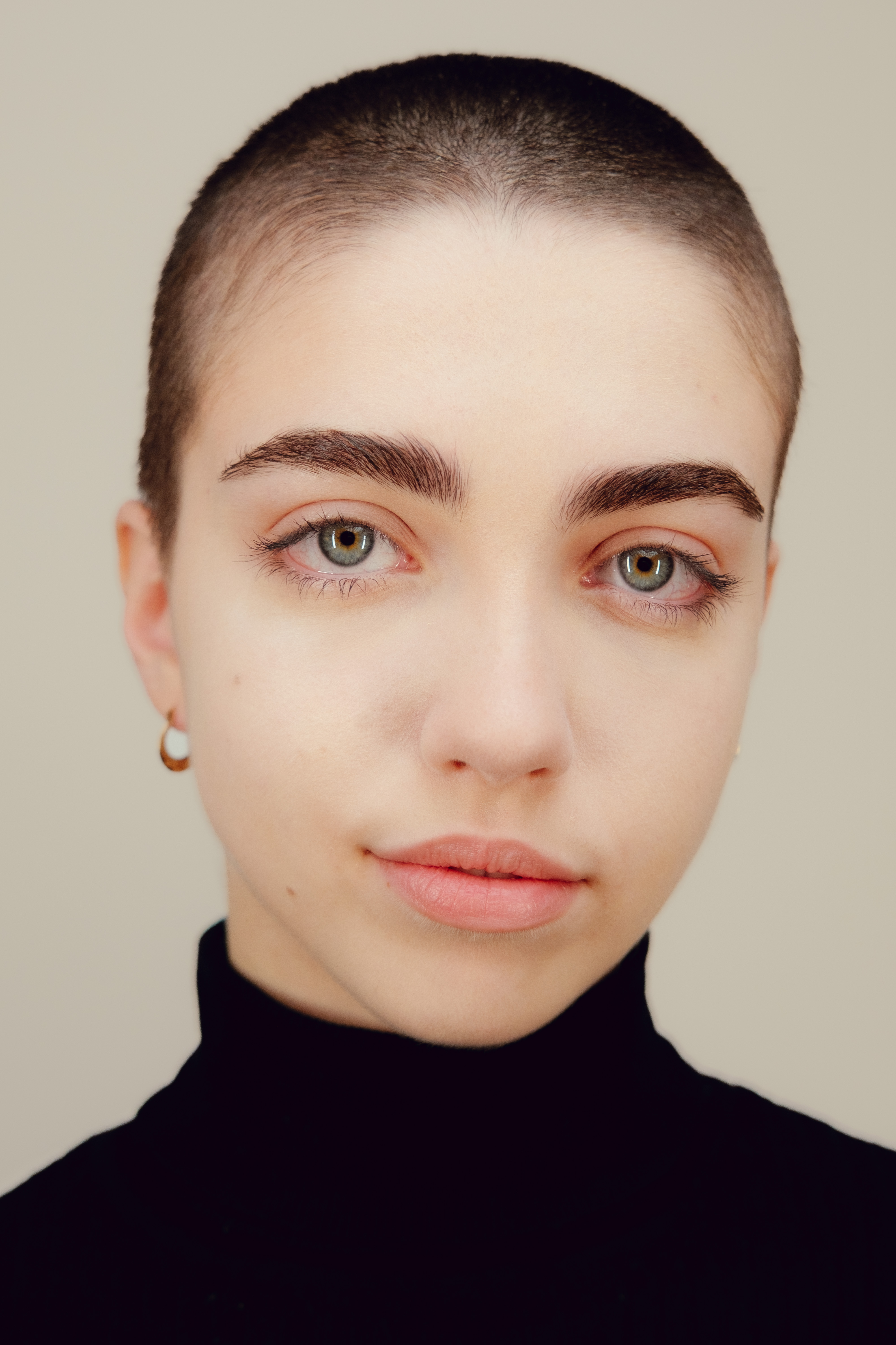 Model Portfolios portrait 7 - London E1 studio session